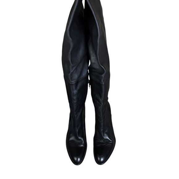 Stuart Weitzman Belmont Nappa Leather Black Knee High Boot Women's Size 8.5 - Picture 5 of 15